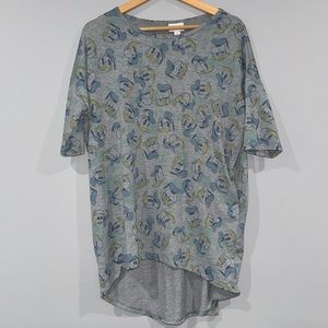 LuLaRoe Disney Donald Duck Tunic Top Small